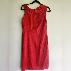 Red Sleeveless Donna Ricco NY dress